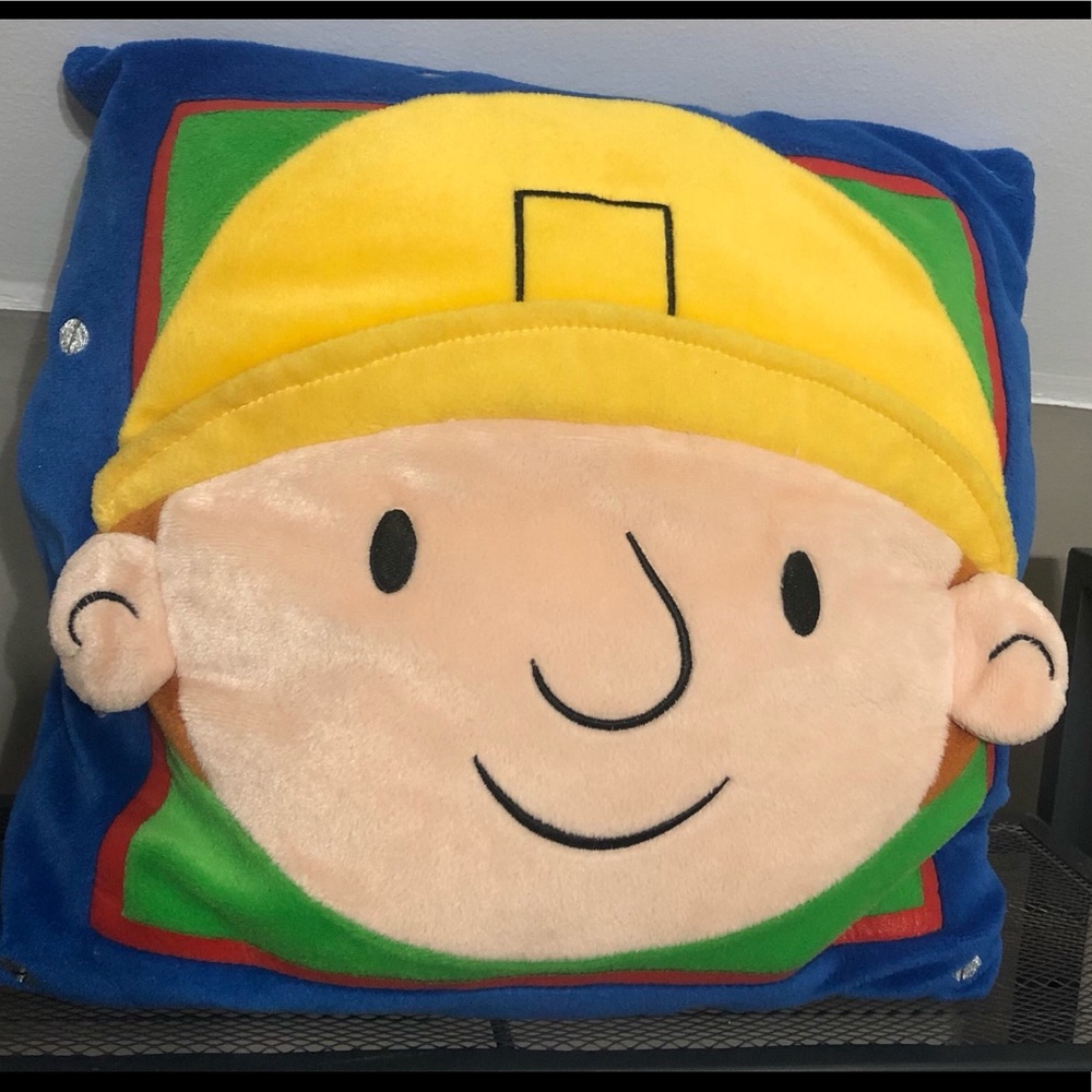 Bob the Builder throw pillow